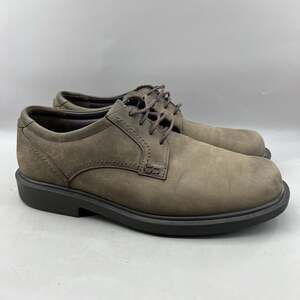 SAS Ambassador Oxford Men Size 11.5 M Brown Nubuck Comfort Lace Up Low Shoes